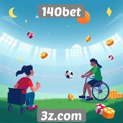 Acessibilidade do site de jogos 140bet para usuários